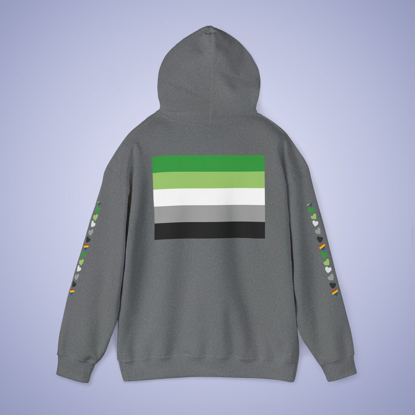 Aromantic Pride Month Unisex Hoodie