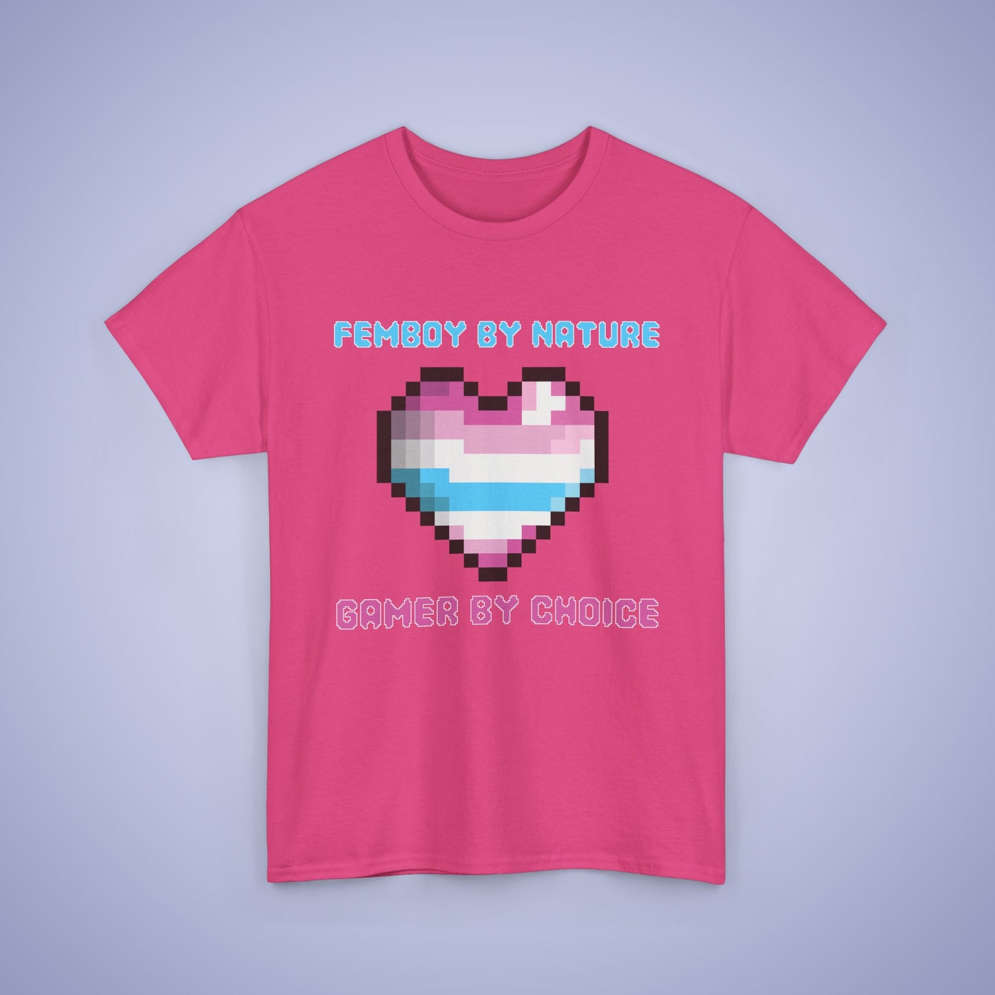 Femboy By Nature Gamer By Choice LGBT Pride Month Matching T Shirt Unisex