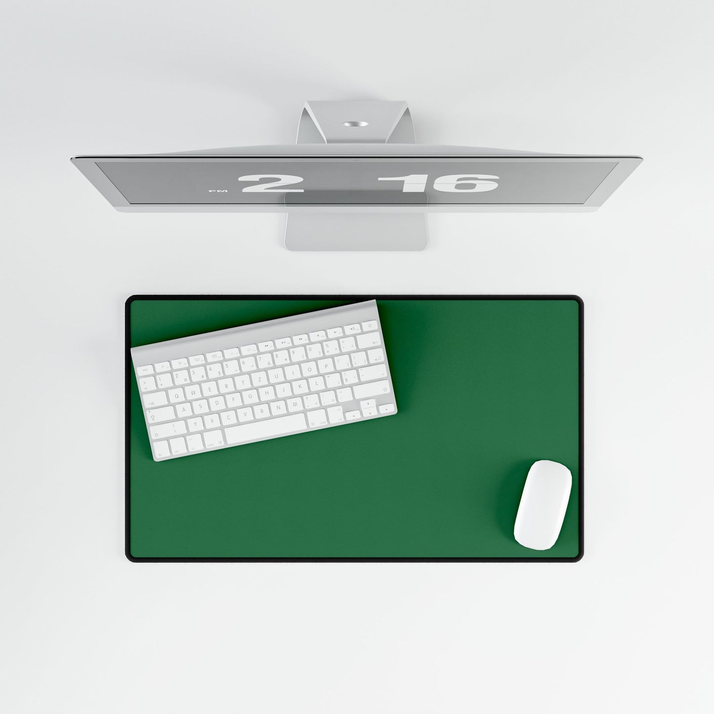 Green Desk Mat Minimalist Office Teacher Decor Gift Medium & Large
