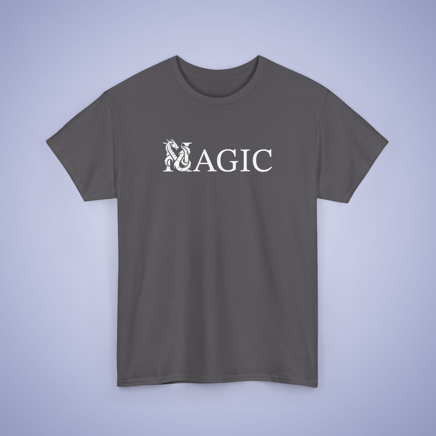 Magic Word Art Text Dragon Lover Unisex T Shirt