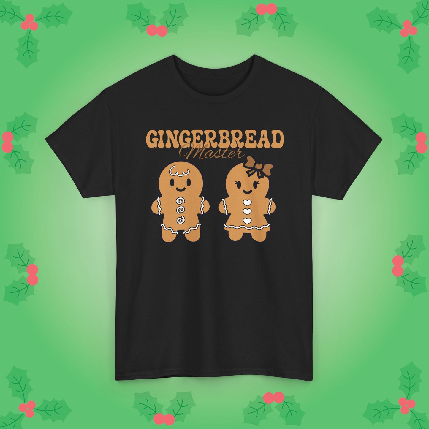 Gingerbread Master Christmas Gift Baking Enthusiast Unisex T Shirt