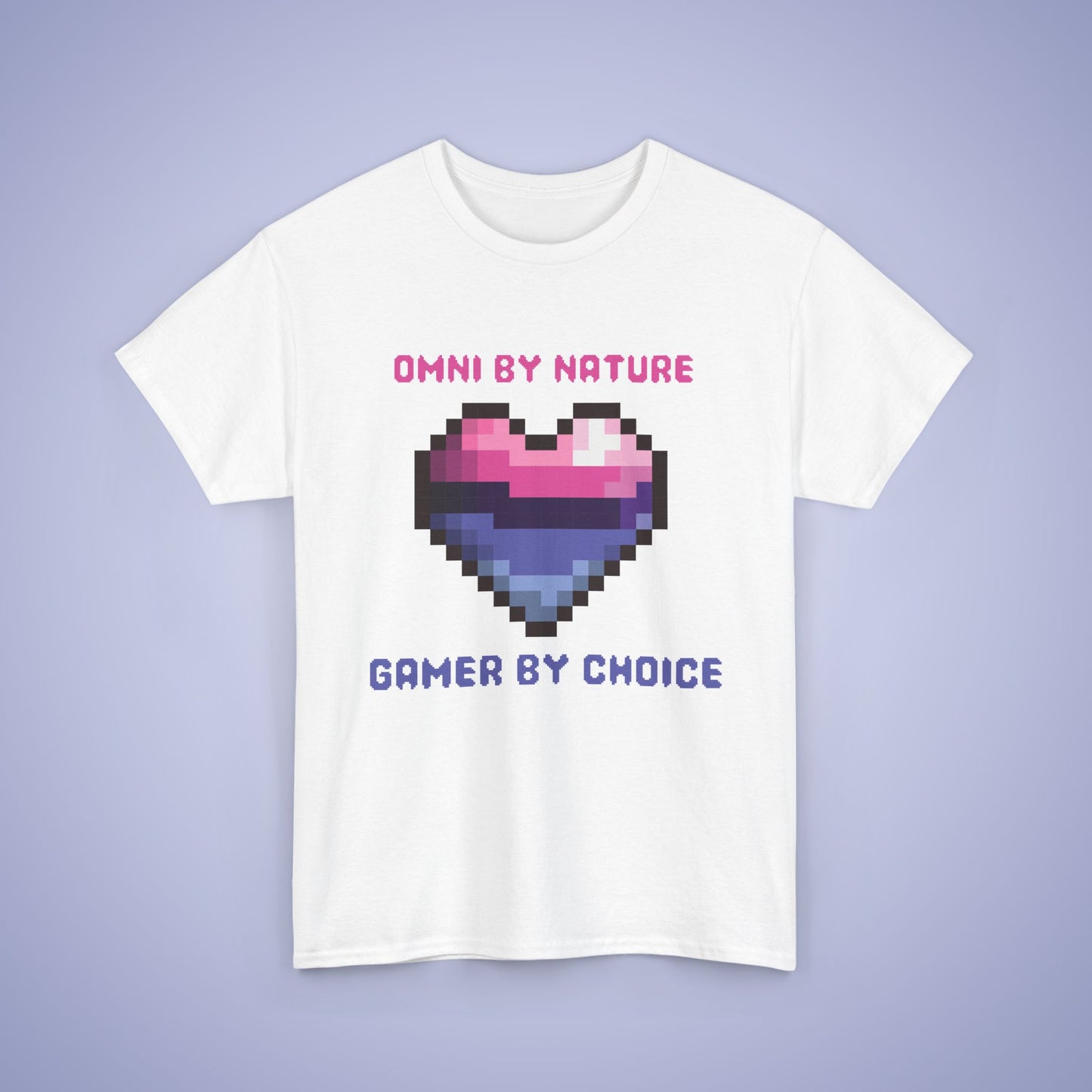 Omni By Nature Gamer By Choice LGBT Pride Month Matching T Shirt Unisex