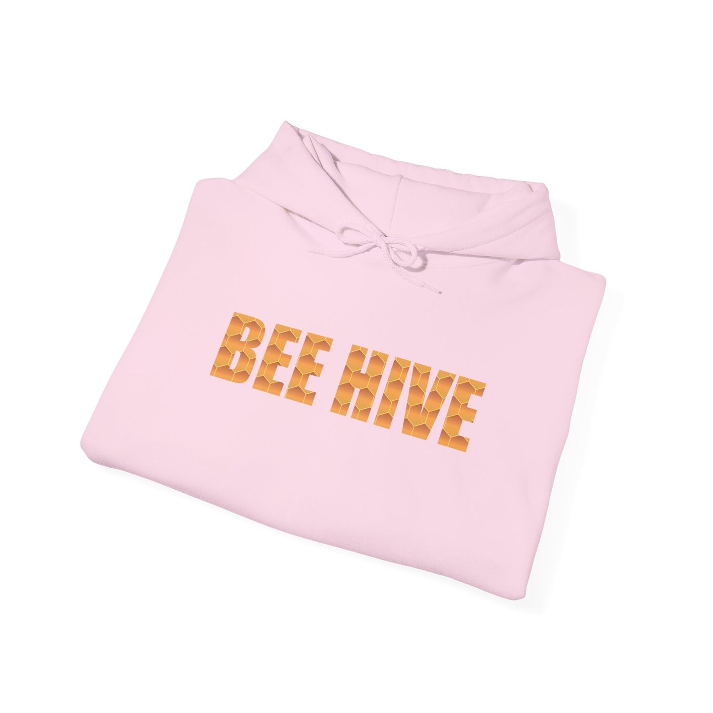 Bee Hive Sweet As Honey Honeycomb Word Art Design Hoodie Sweatshirt