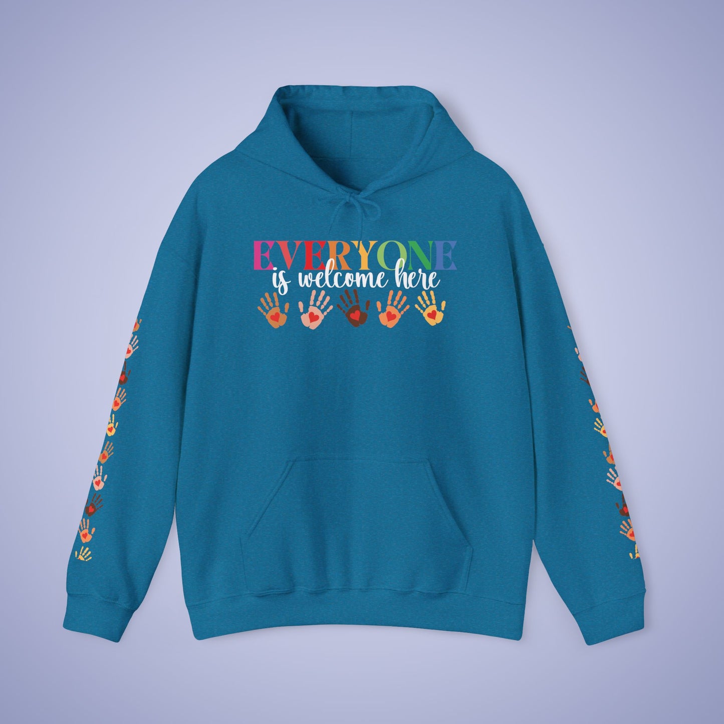 Everyone is Welcome Here Unisex Hoodie