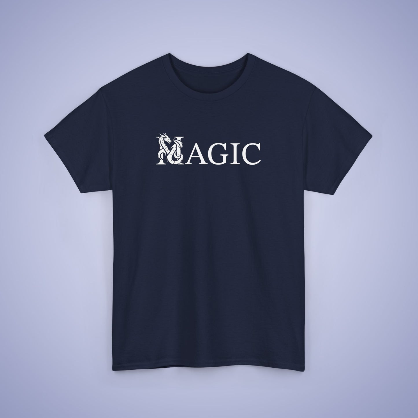 Magic Word Art Text Dragon Lover Unisex T Shirt