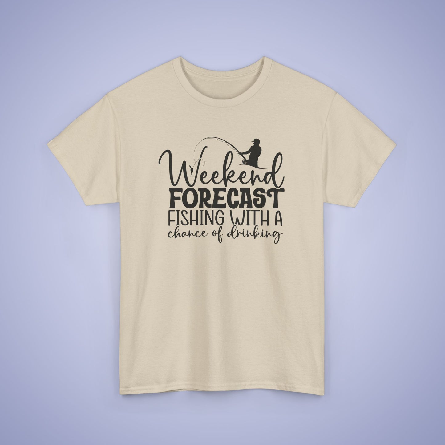 Weekend Forecast Funny Fishing Unisex T Shirt