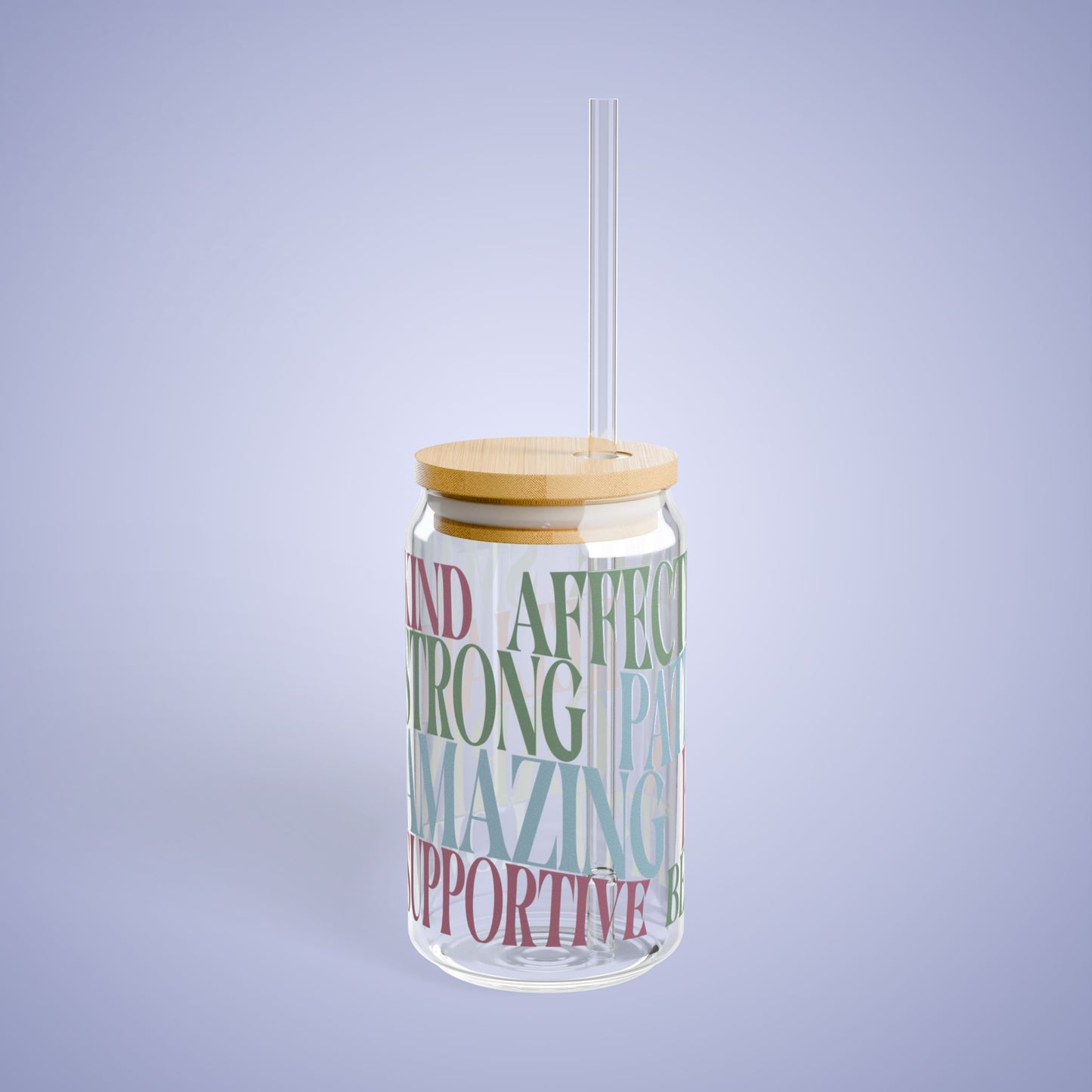 Mothers Day Sipper Glass Gift Inspirational Mom