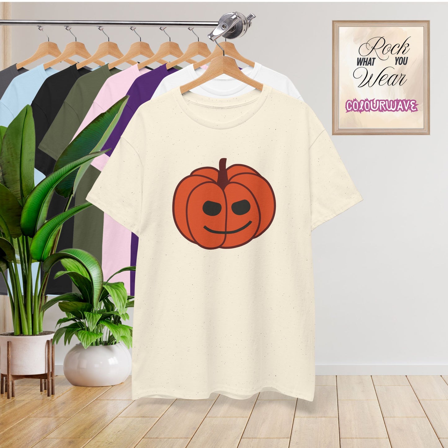 Jackolantern Cheeky Face Halloween Pumpkin Unisex T Shirt