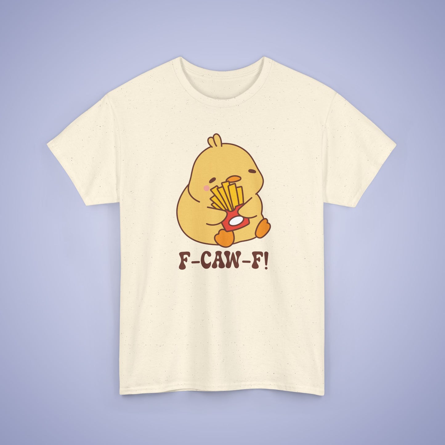 Chip Lover F CAW F Cute Funny Chick Unisex Chicken T Shirt