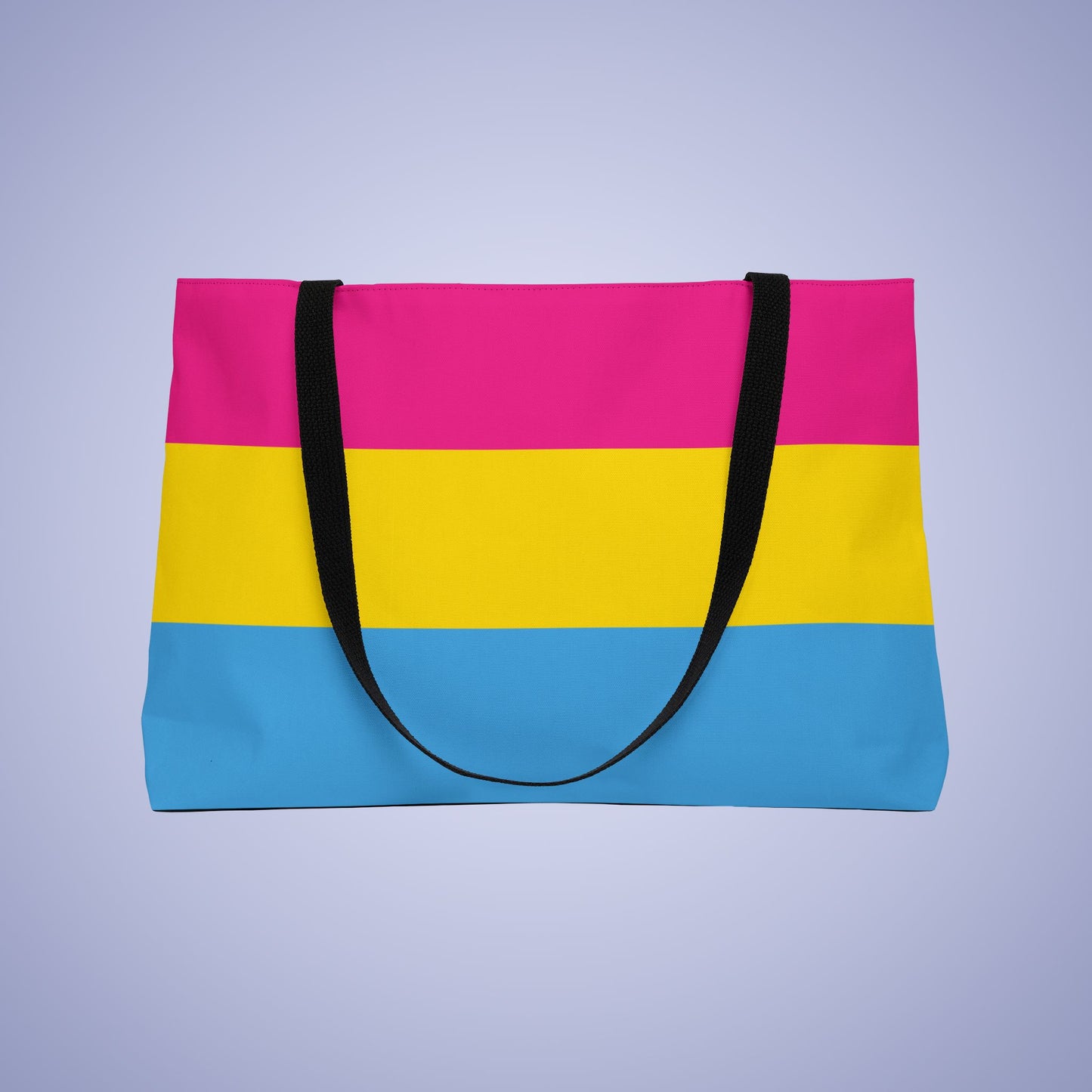 Pansexual Pride Month Weekender Large Beach Bag Tote
