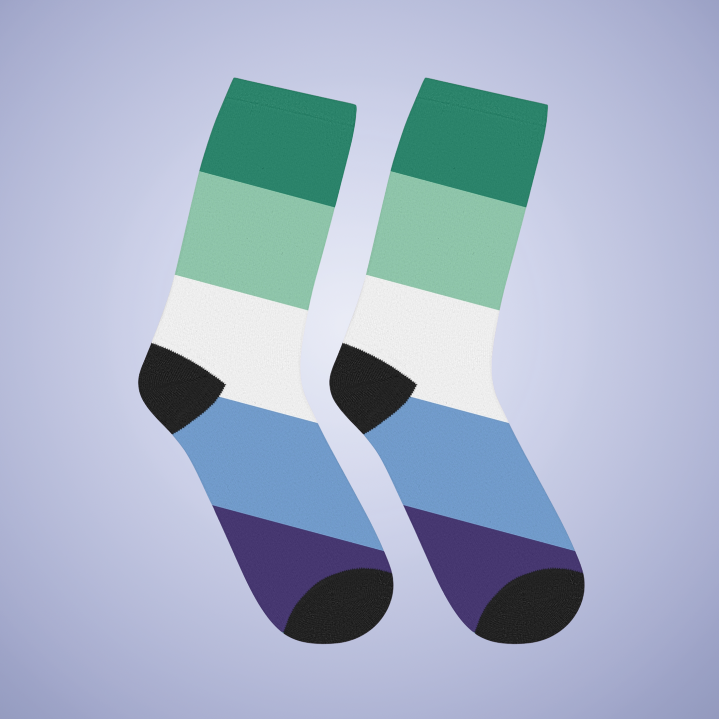 Gay Man Mid Length Socks Pride Month LGBTQ Event Gift Apparel