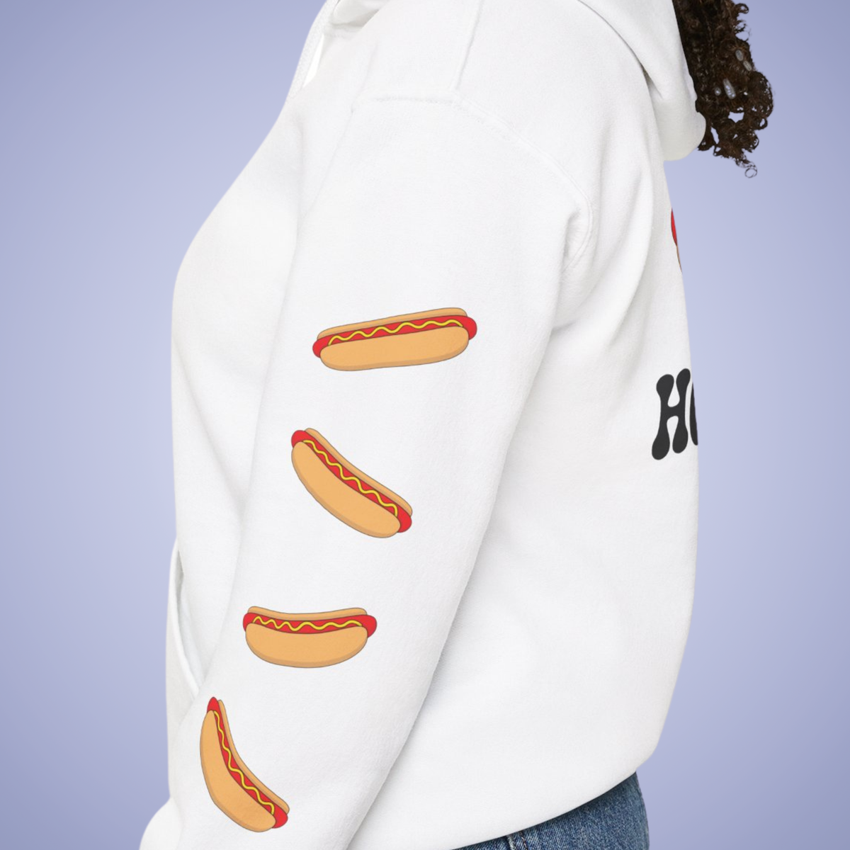 It's a Bad Day to Be A Hot Dog Hoodie | Hot Dog Lover Gift Black
