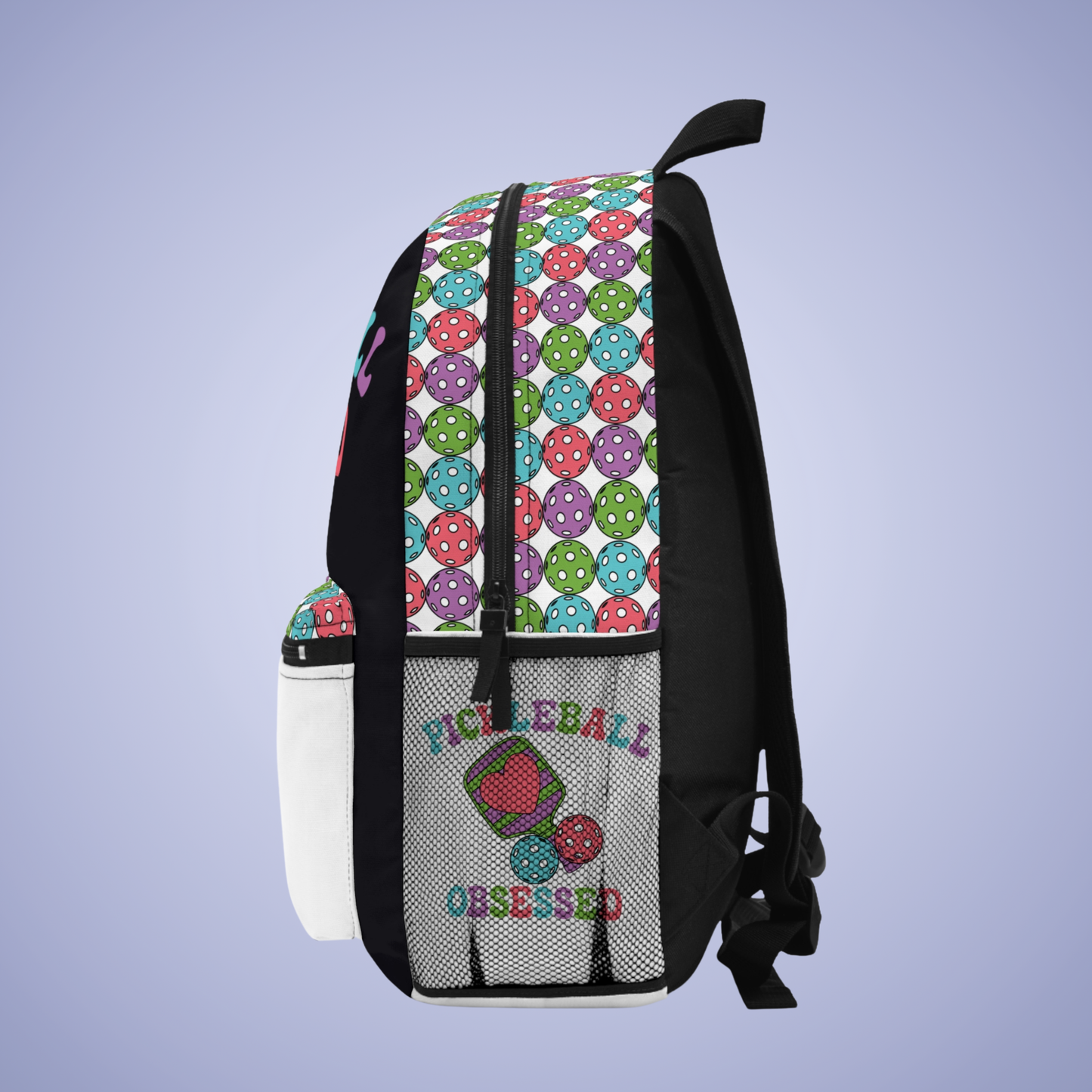 Pickleball Obsessed All Rounder Backpack Gift Travel Bag