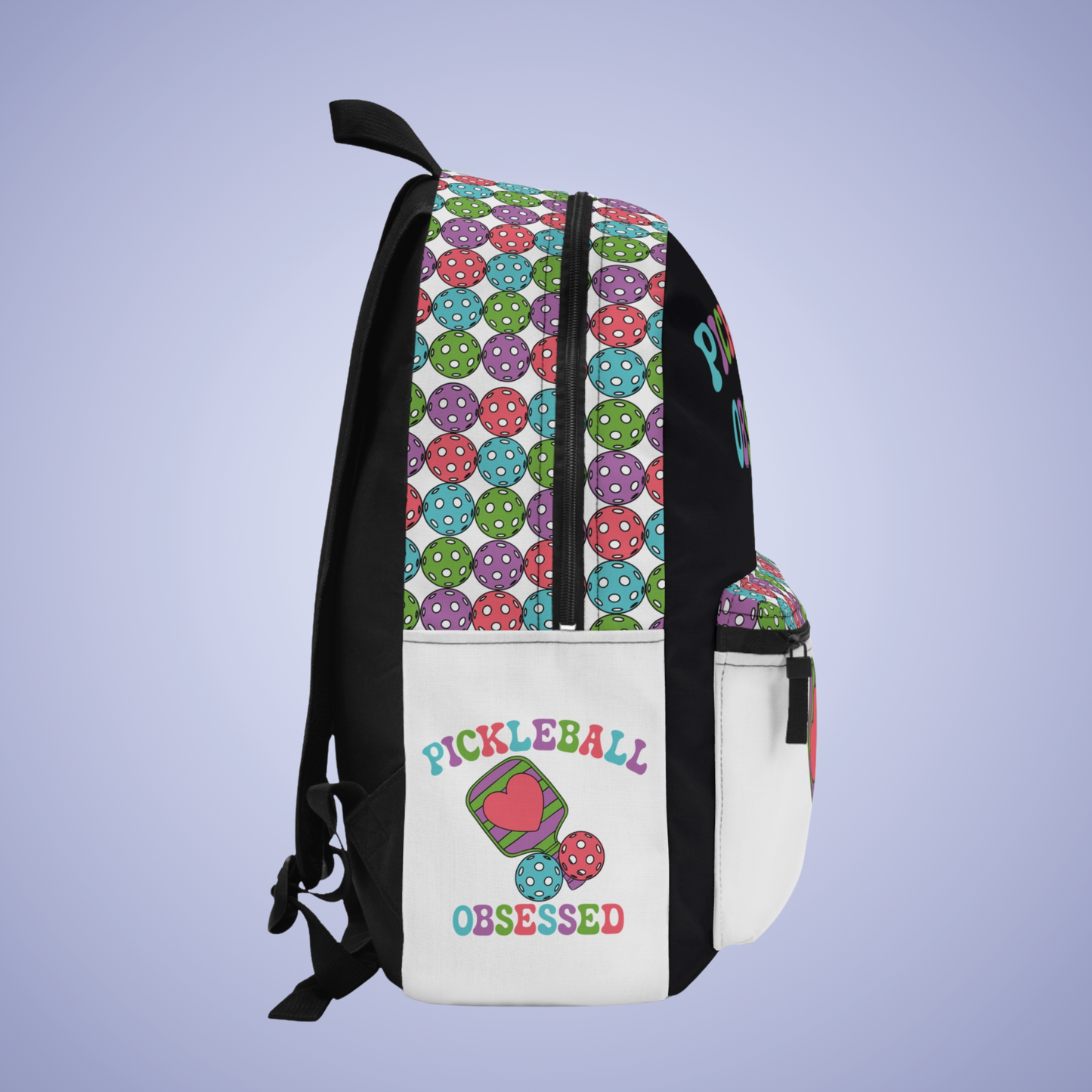 Pickleball Obsessed All Rounder Backpack Gift Travel Bag