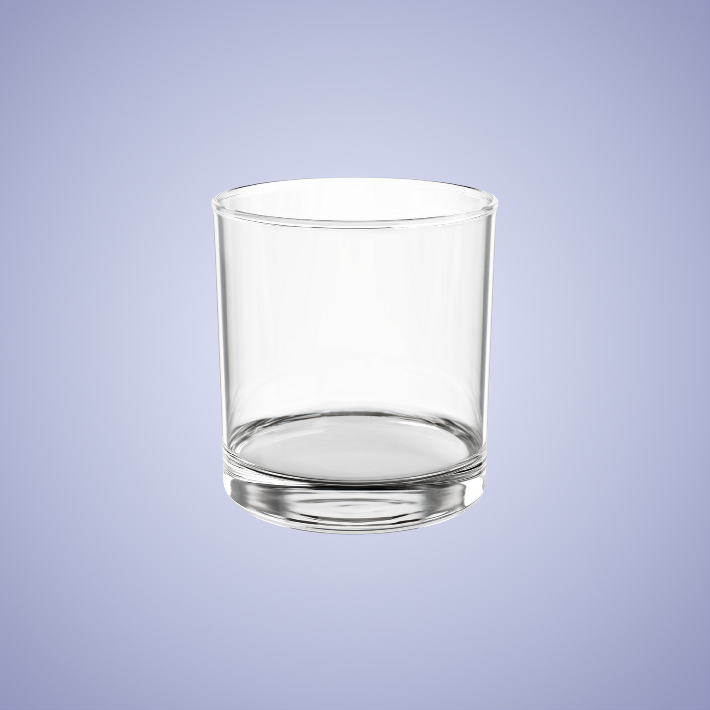 Elegant 10oz Customisable Rocks Glass - Perfect for Whiskey and Cocktails
