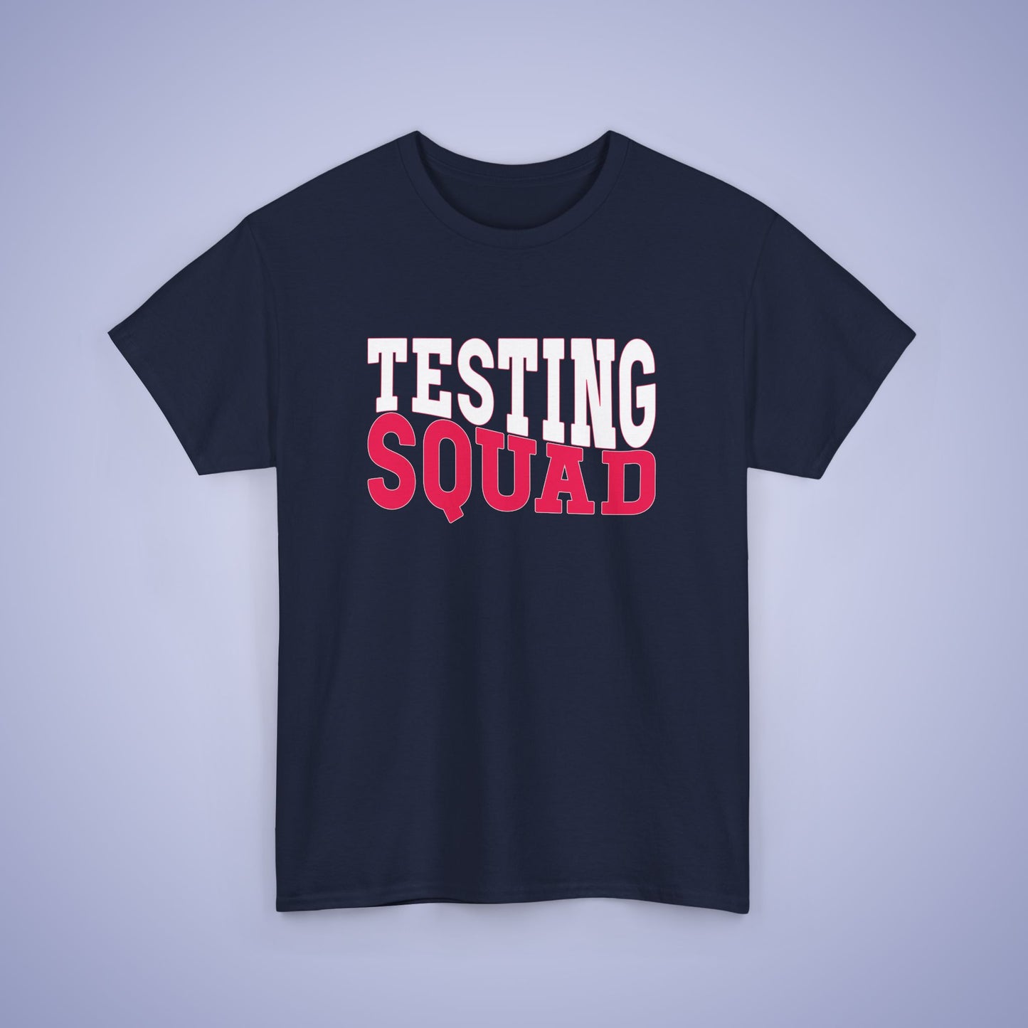Testing Squad Test Day Teacher T Shirt Navy