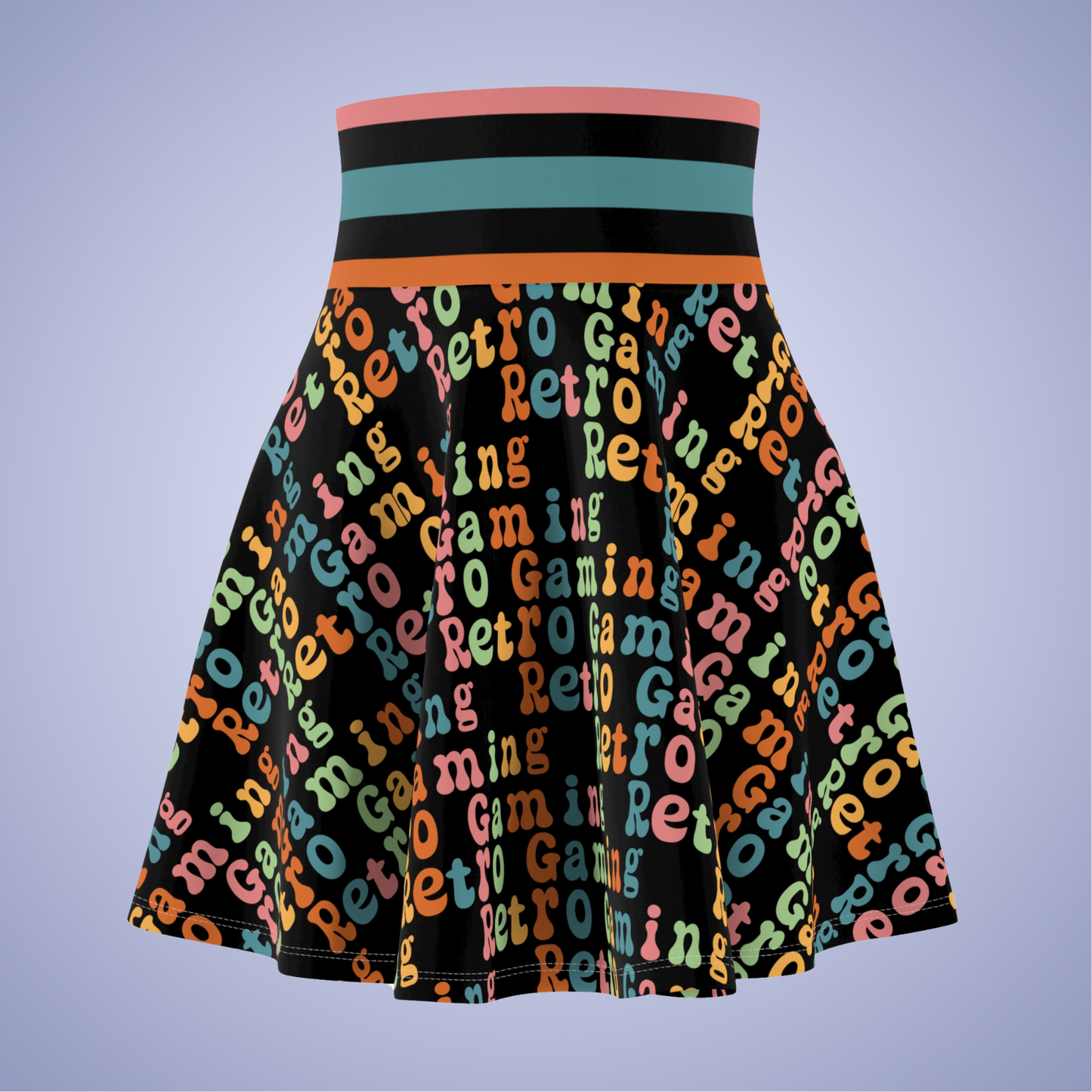Retro Gaming Skater Skirt