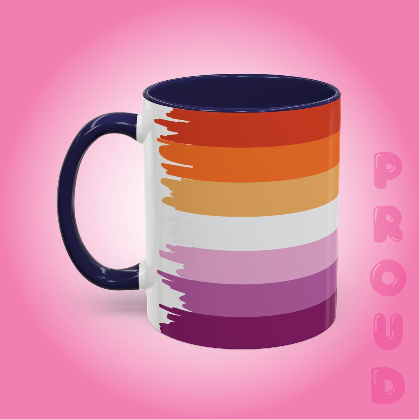 Lesbian Paint Style Coffee Mug