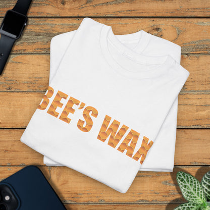 Bees Wax Sweet As Honey Honeycomb Word Art Design Unisex T Shirt