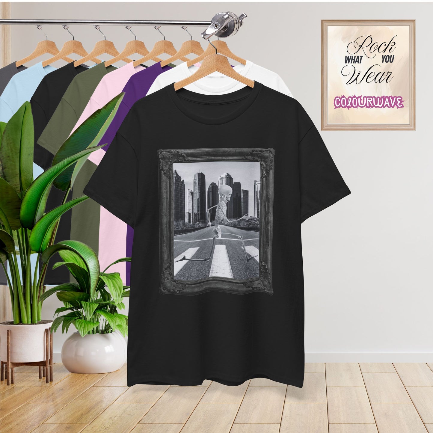Skeleton Bolts It Halloween T-Shirt | Spooky Skeleton Photographic Design