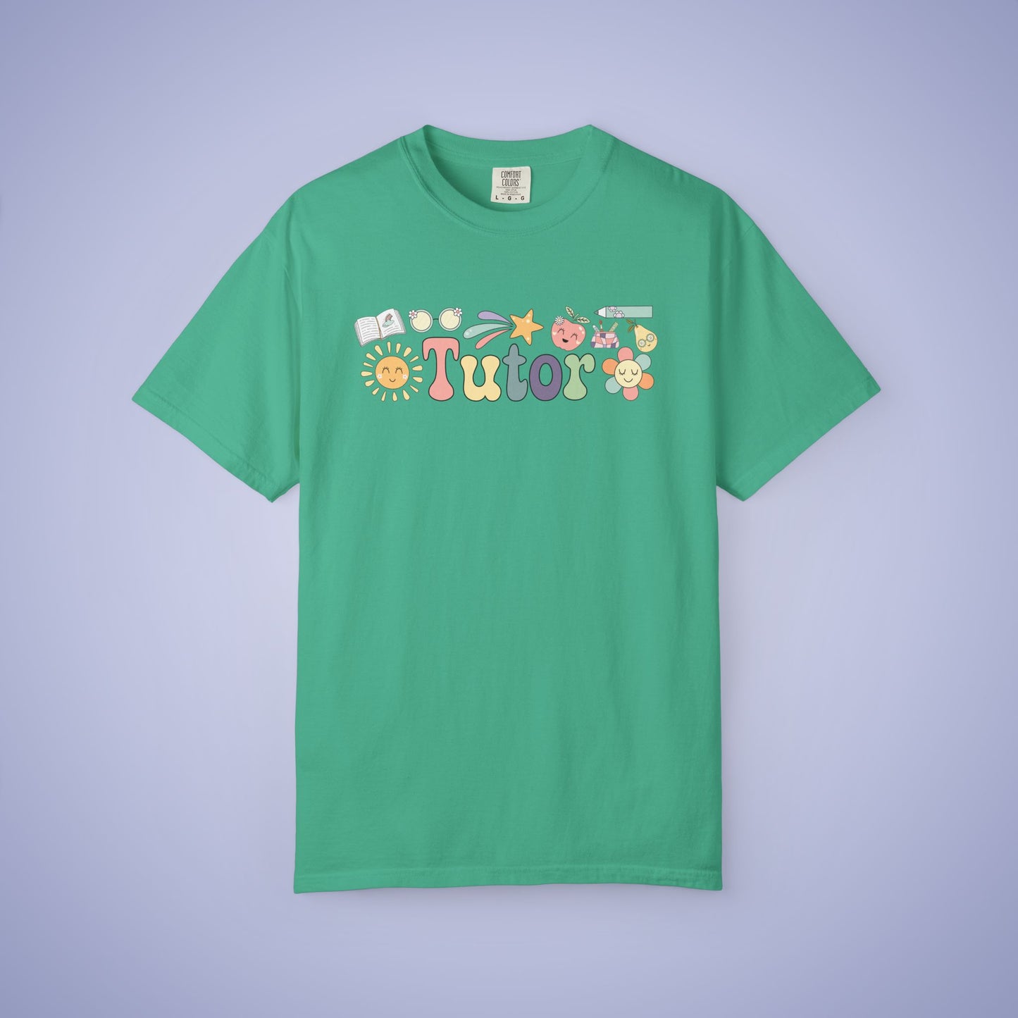 Tutor Teacher T Shirt Retro Comfort Colors Unisex Back to School