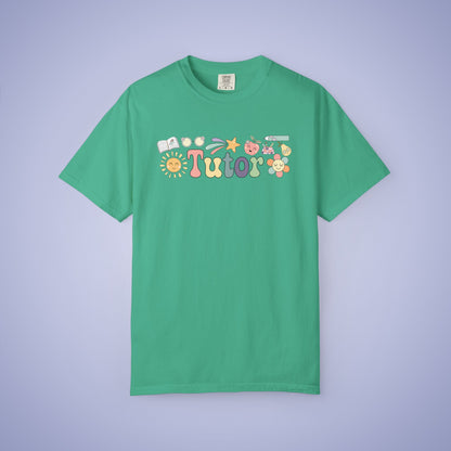 Tutor Teacher T Shirt Retro Comfort Colors Unisex Back to School