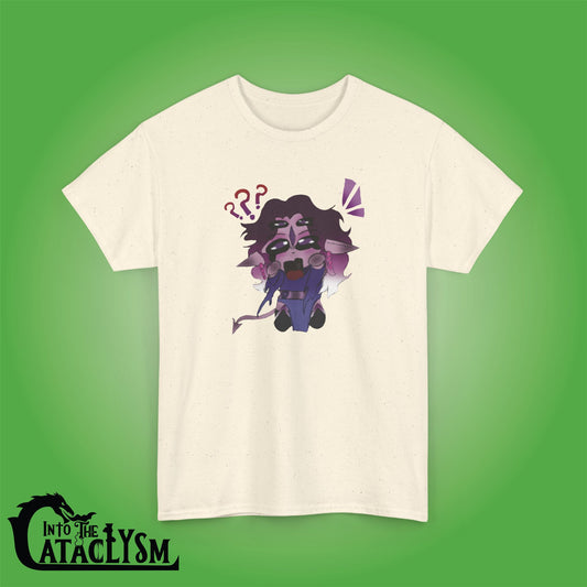 Morticia Cry Chibi Into the Cataclysm Unisex Graphic T Shirt