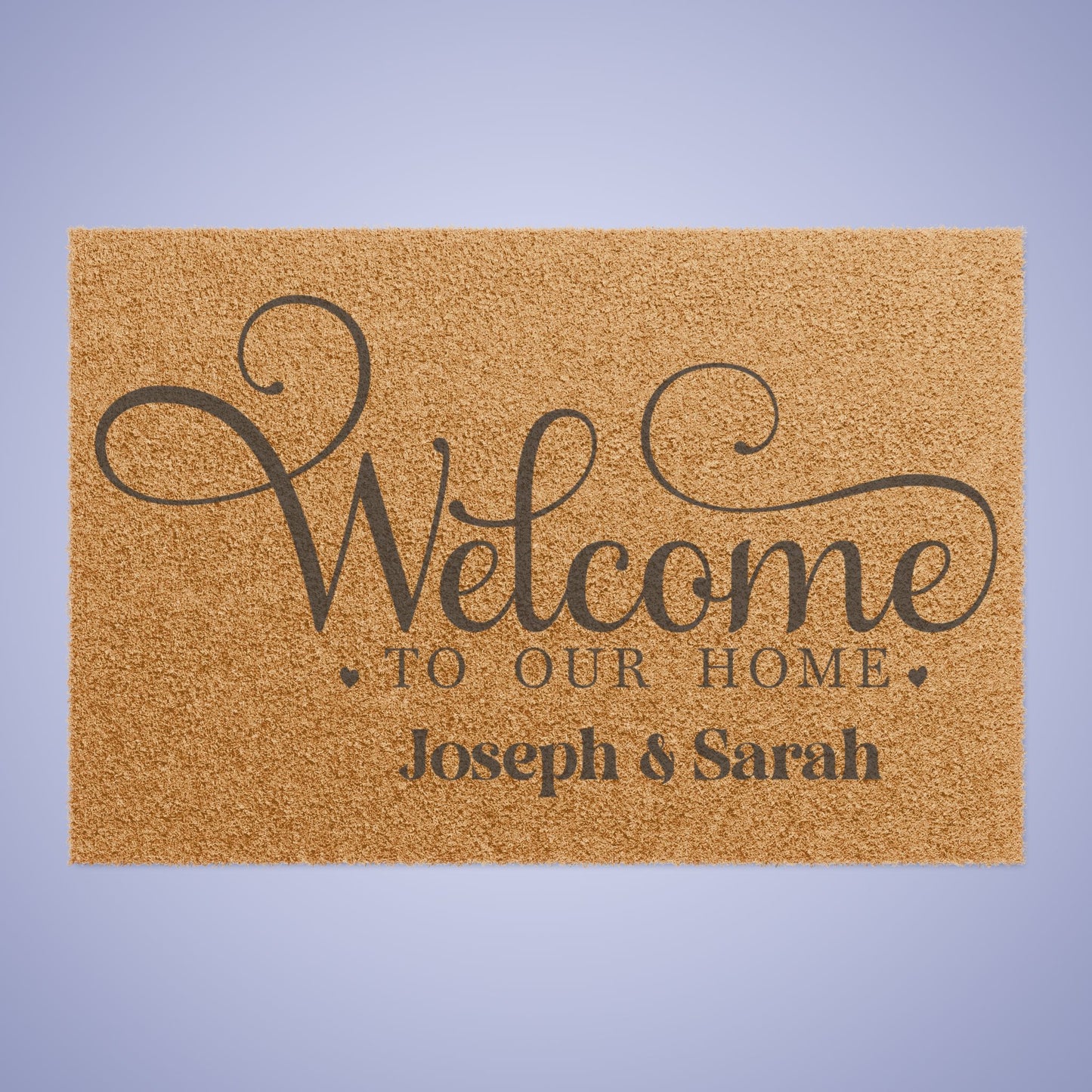 Welcome To Our Home Personalized Door Mat