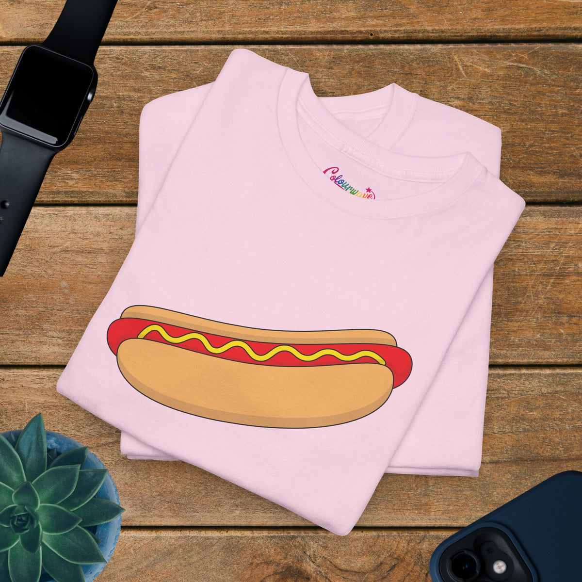 Hot Dog Graphic T-Shirt | Hot Dog Lover Gift Black