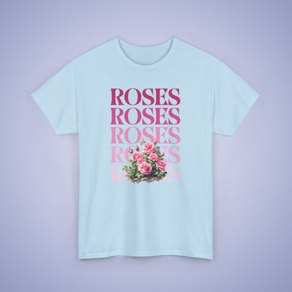 Pink Roses Unisex T-Shirt