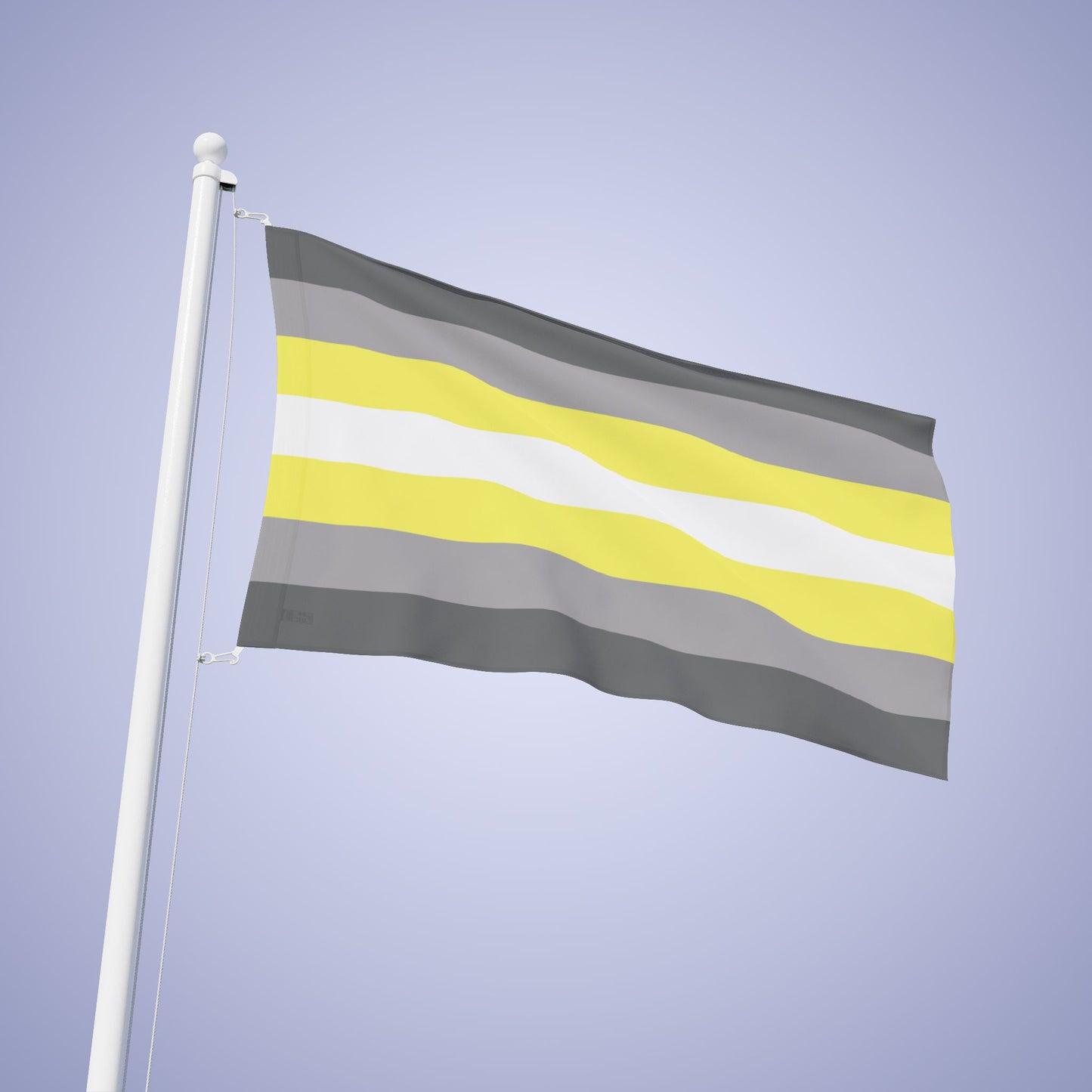 Demigender Pride Month Flag Banner Small Medium & Large