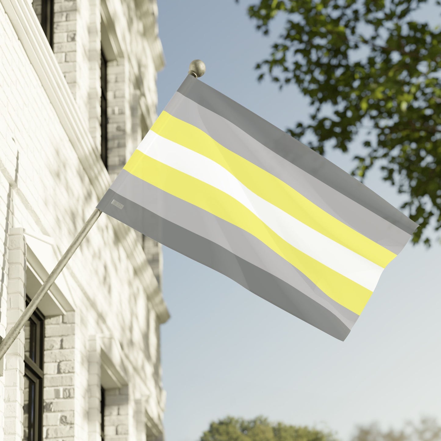 Demigender Pride Month Flag Banner Small Medium & Large