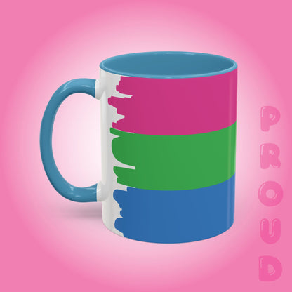 Polysexual Paint Style Coffee Mug