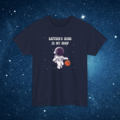Saturns Ring is my Hoop National Astronaut Day Unisex Graphic T Shirt