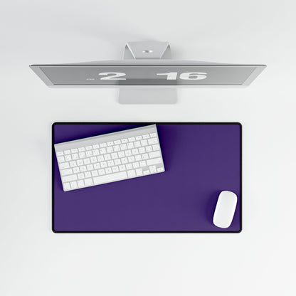 Purple Desk Mat Minimalist Office Teacher Decor Gift Medium & Large
