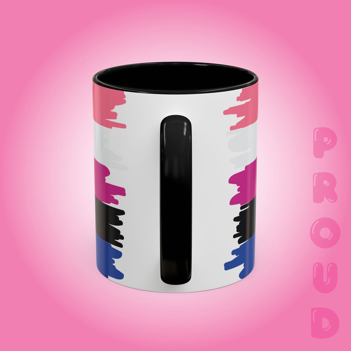 Gender Fluid Paint Style Coffee Mug