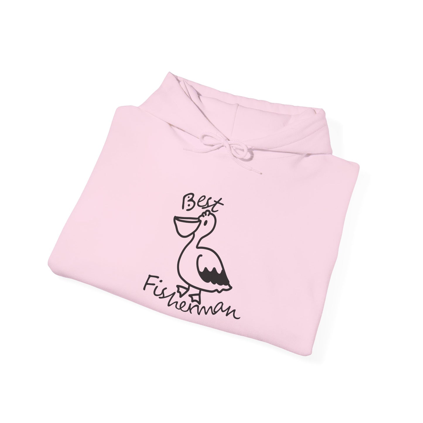 Best Fisherman Cute Pelican Bogan's Design Hoodie Sweatshirt