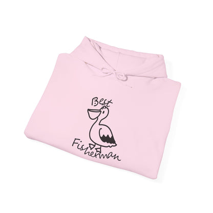 Best Fisherman Cute Pelican Bogan's Design Hoodie Sweatshirt
