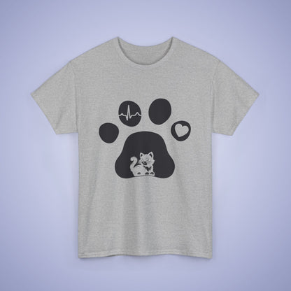 Cat Vet Cute Print Double Sided Veterinarian Gift