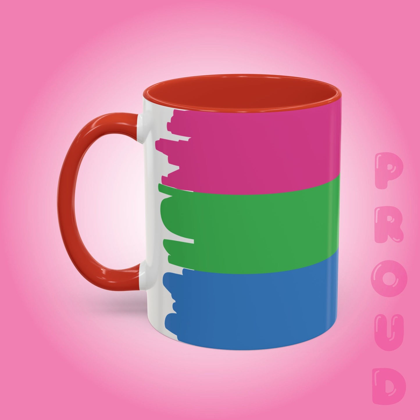 Polysexual Paint Style Coffee Mug