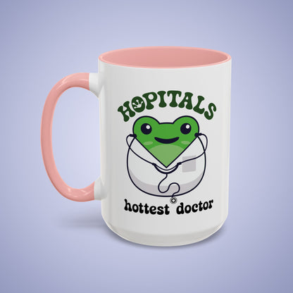 Hopitals Hottest Doctor Frog Lover Gift Coffee Mug Ceramic