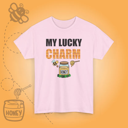 My Lucky Charm Sweet As Honey Funny St Patrick's Day Bee Lover Design Unisex T Shirt