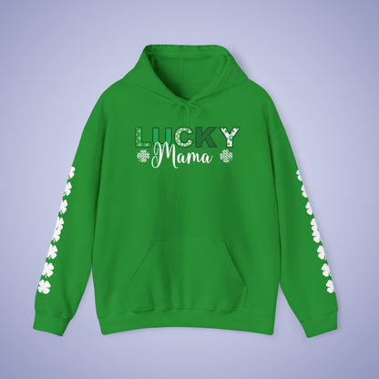 Lucky Mama St Patricks Day Unisex Hoodie Sweatshirt