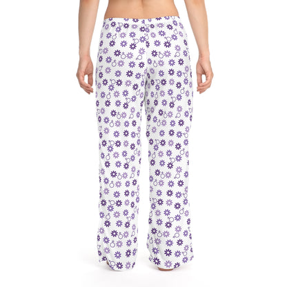 International Women's Day Daisy Patterned Women's PJ Pants