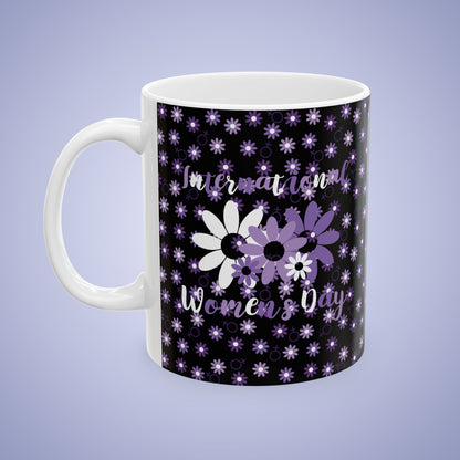 International Women's Day Daisy Coffee Mug