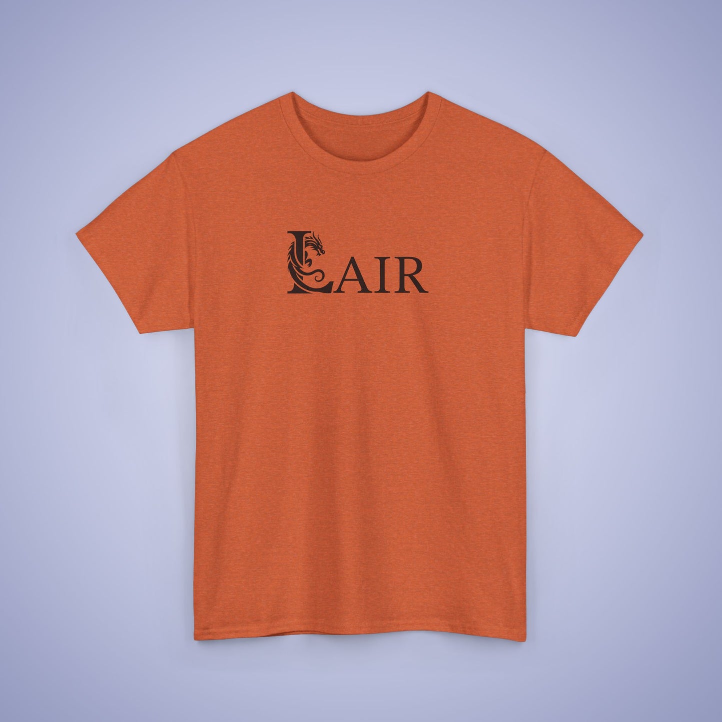 Lair Word Art Text Dragon Lover Unisex T Shirt