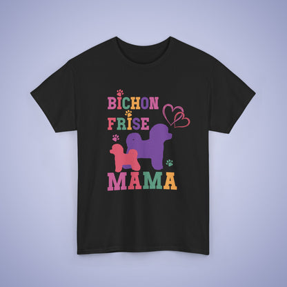 Bichon Frise Mama Dog Lover Mothers Day Unisex Oversized T Shirt