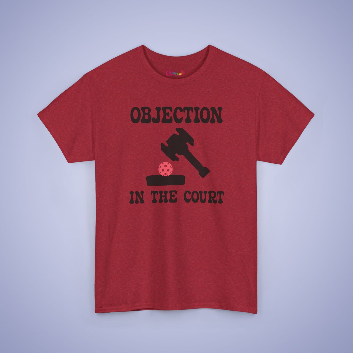 Objection in the Court Pickleball Lover Funny Lawyer Judge Gift Tee Graphic Design T Shirt