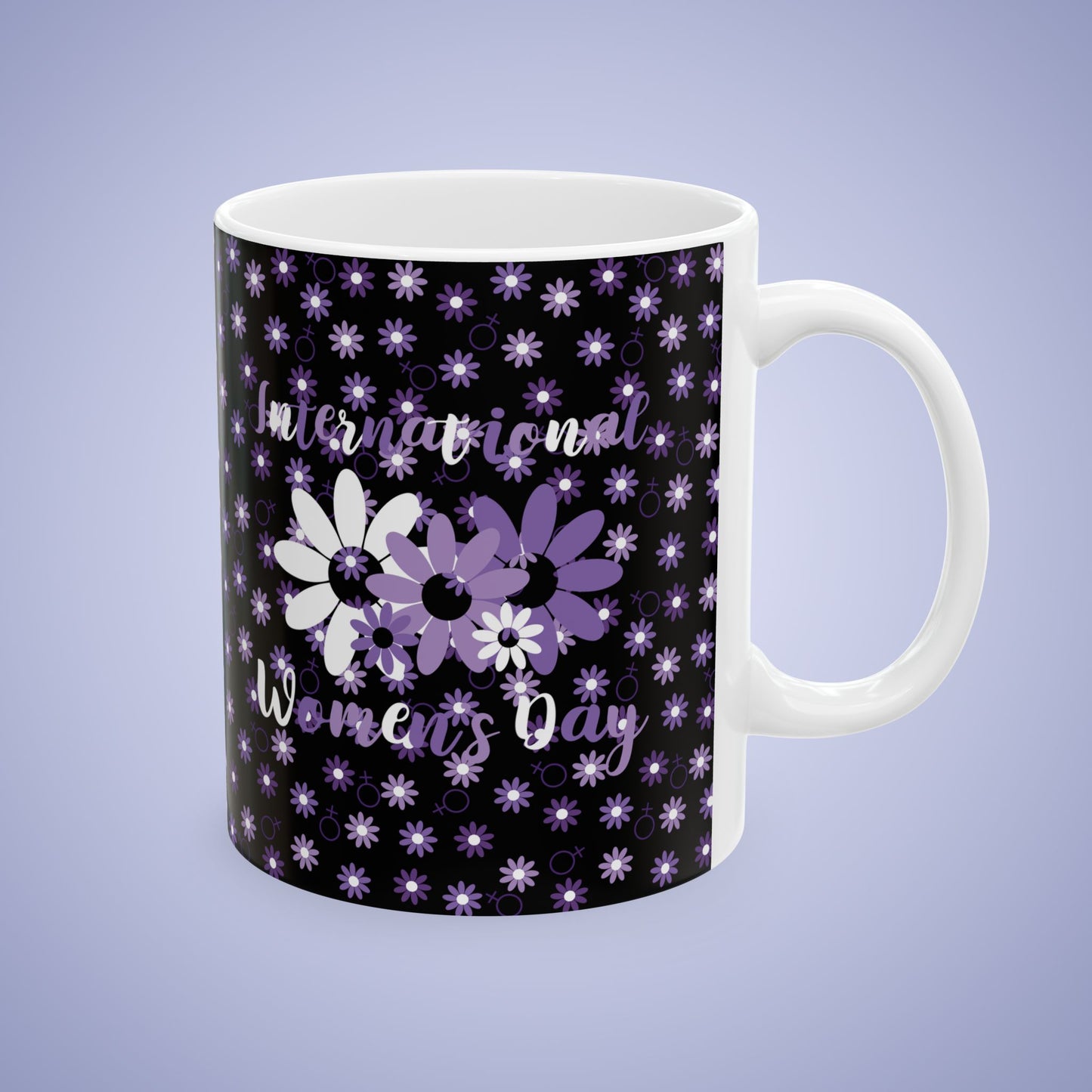 International Women's Day Daisy Coffee Mug