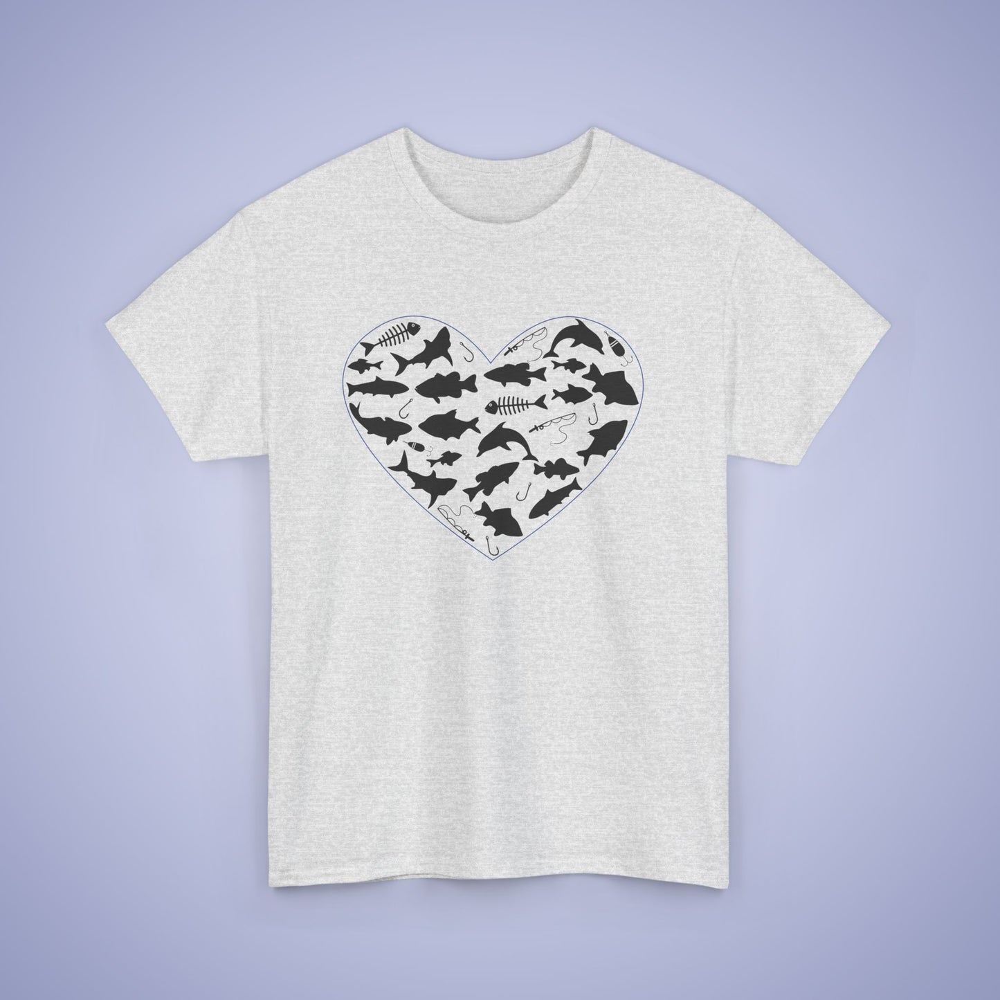 A Heart Full of Fish Unisex T-Shirt